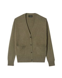 Cashmere waistcoat - Khaki