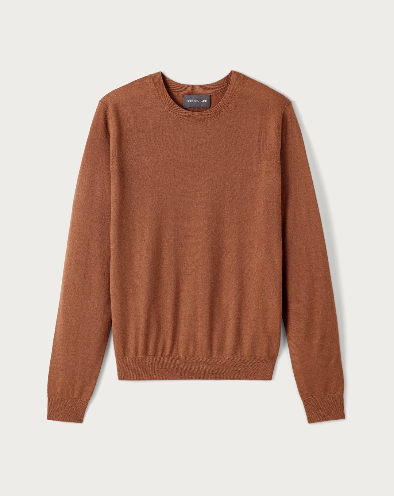 RECO100Pull Col Rond Ultrafin - Vicuna