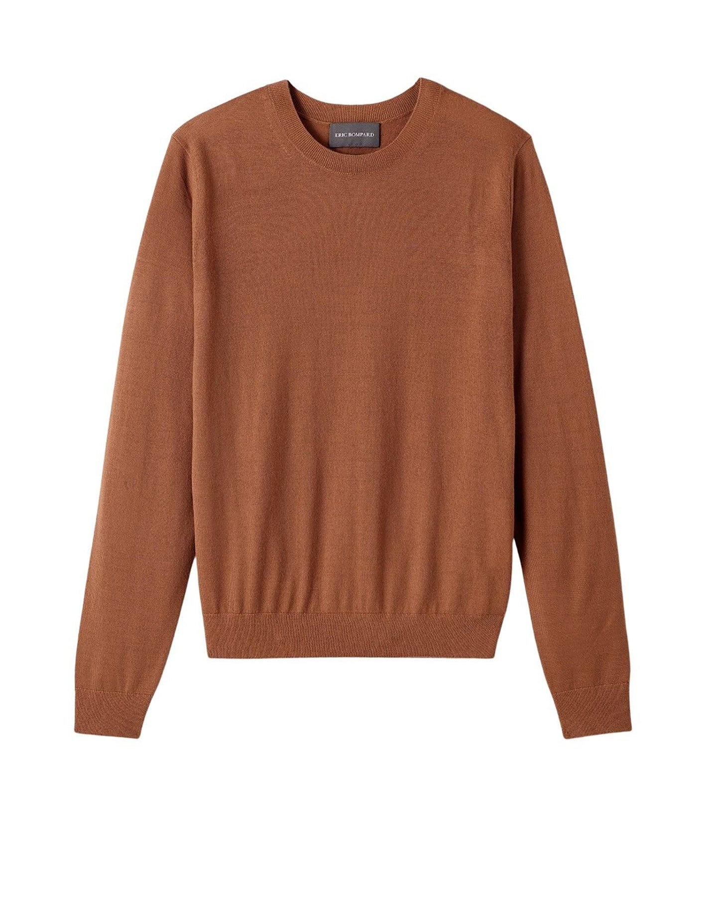 RECO100Pull Col Rond Ultrafin - Vicuna