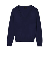 RECO100Pull V Ultrafin Contemporain - Marine