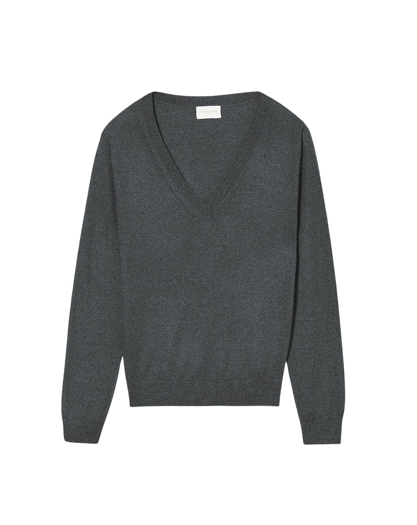 Ultra-fine V-neck cashmere jumper - Loup