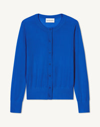 RECO125Cardigan Ultrafin - Cobalt