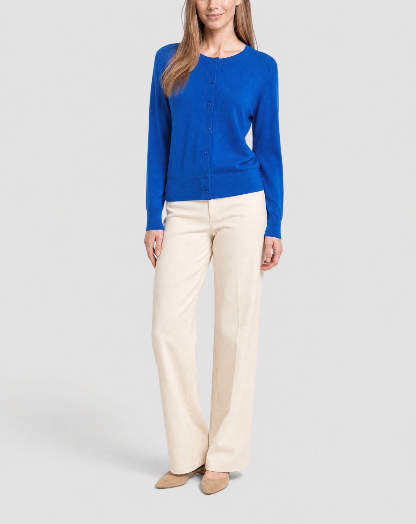 Gilet ultrafin en cachemire -  Cobalt