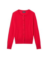 Gilet ultrafin en cachemire -  Rose Festival