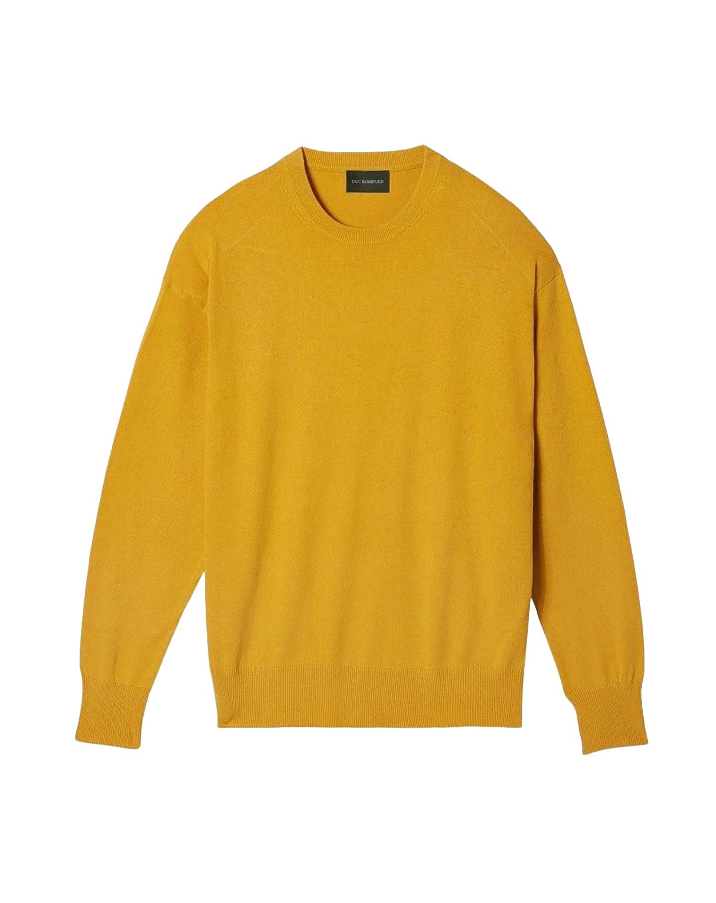 Multicoloured ribbed round-neck cotton jumper - Galileo