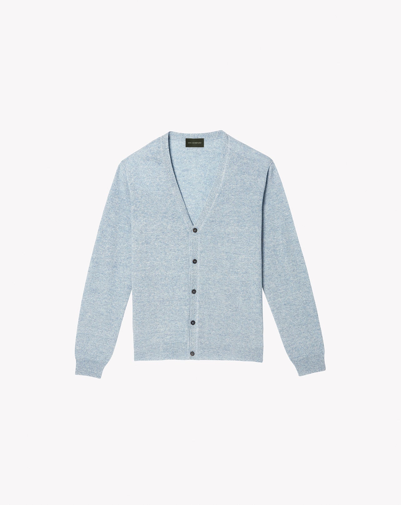 RECO130Gilet Cachemire/Lin - Denim