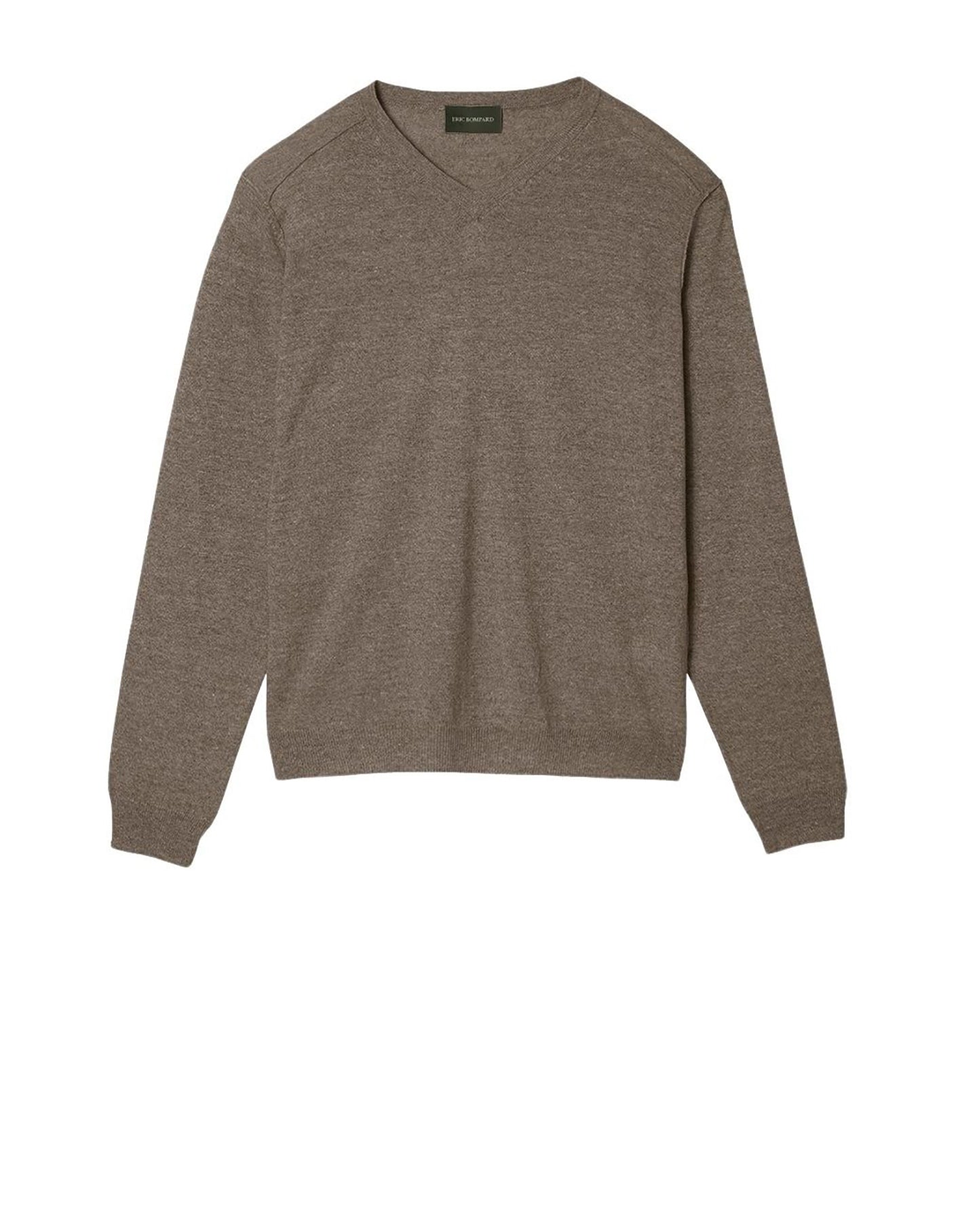 RECO115Pull V Cachemire/Lin - Ecorce