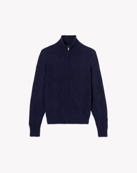 RECO125Blouson Zippé Point Losange - Marine