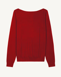 RECO110Col Bateau Ultrafin - Garnet