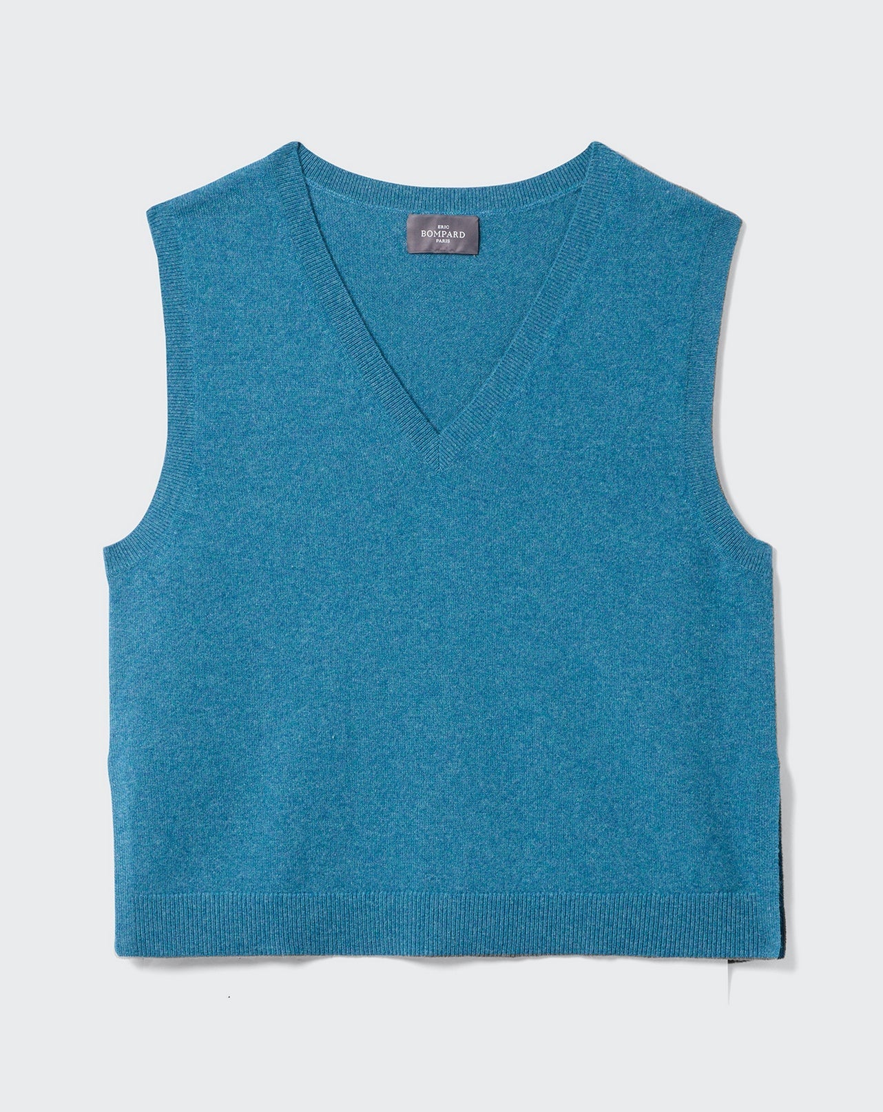 RECO80Pull V Ample Sans Manches - Bleu Canoe