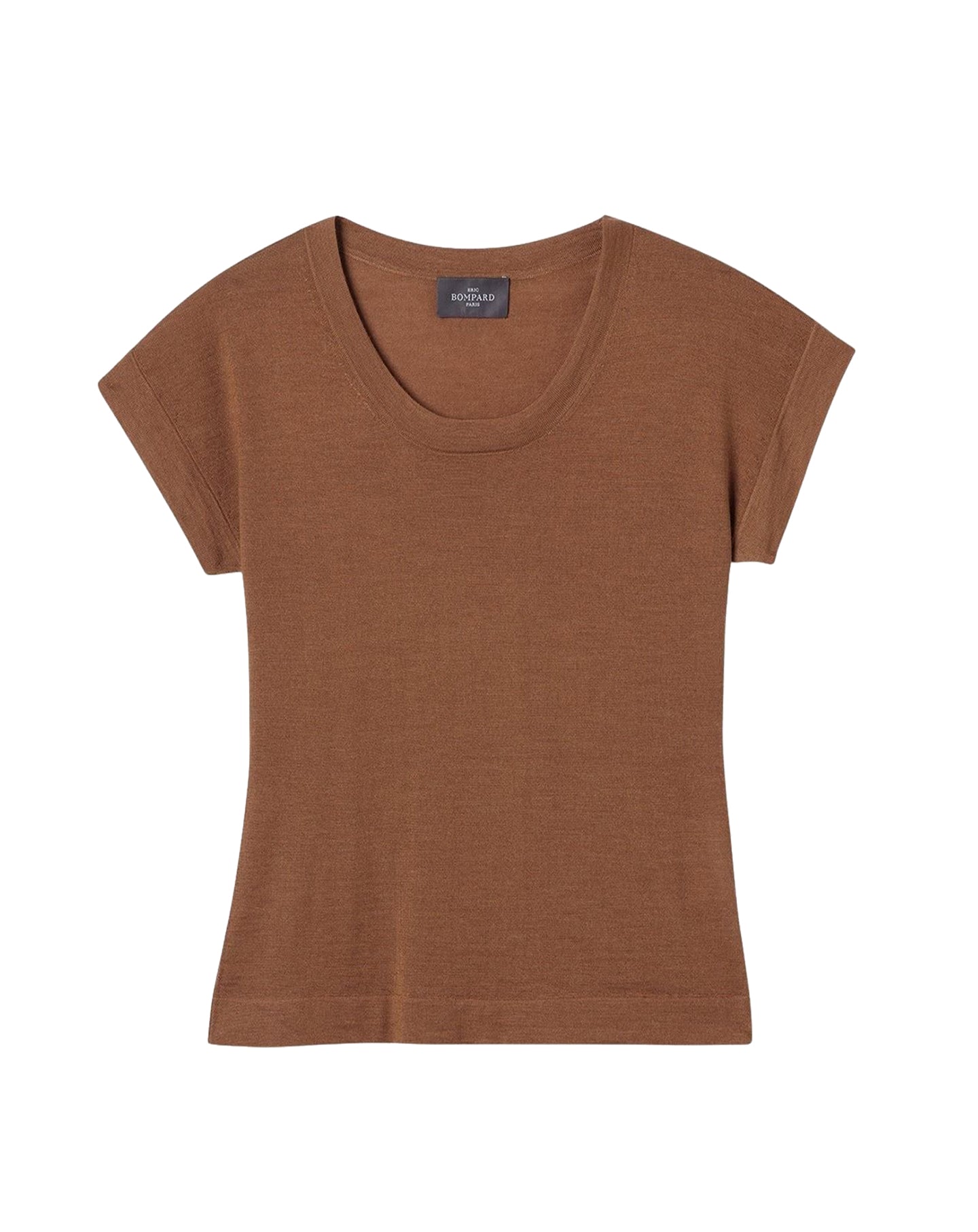 T-shirt col rond en cachemire -  Vicuna
