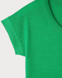 RECO70T-Shirt Col Rond - Vert Mercure