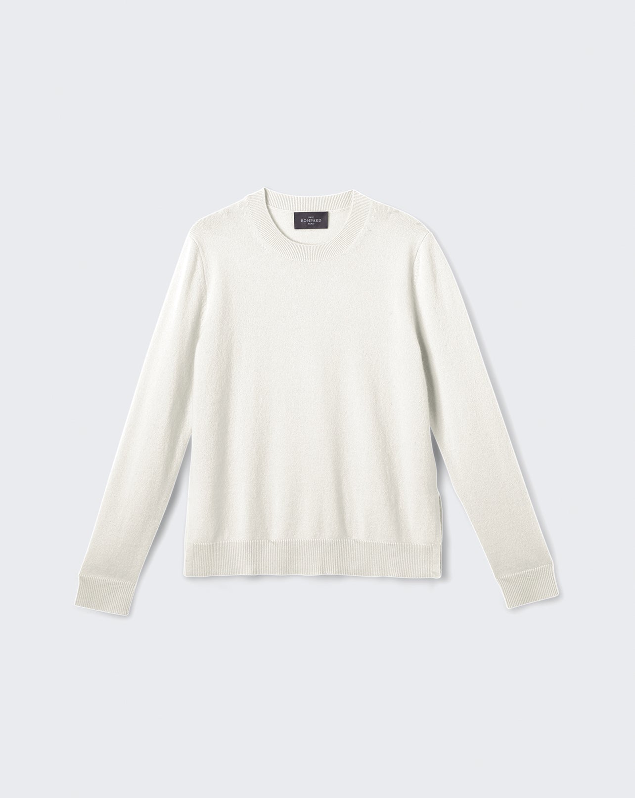 RECO130Pull Col Rond Ample - Naturel