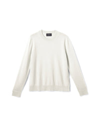 RECO130Pull Col Rond Ample - Naturel