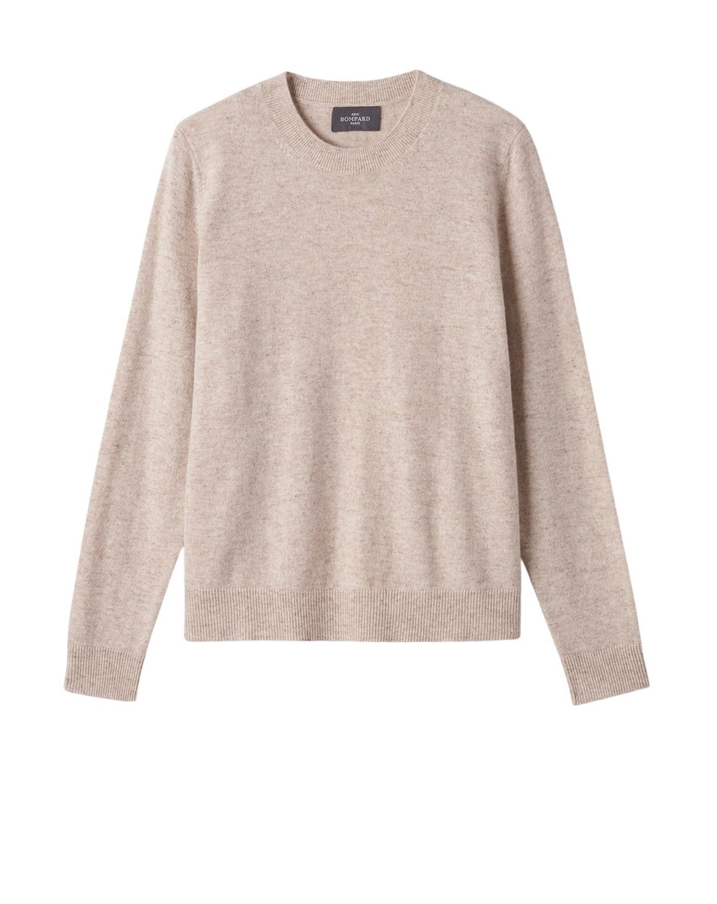 RECO130Pull Col Rond Ample - Tourterelle