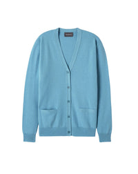 Cashmere waistcoat - Aqua