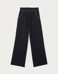 RECO160Mo3000 - Pantalon Milano Lignes Contrastees - Marine
