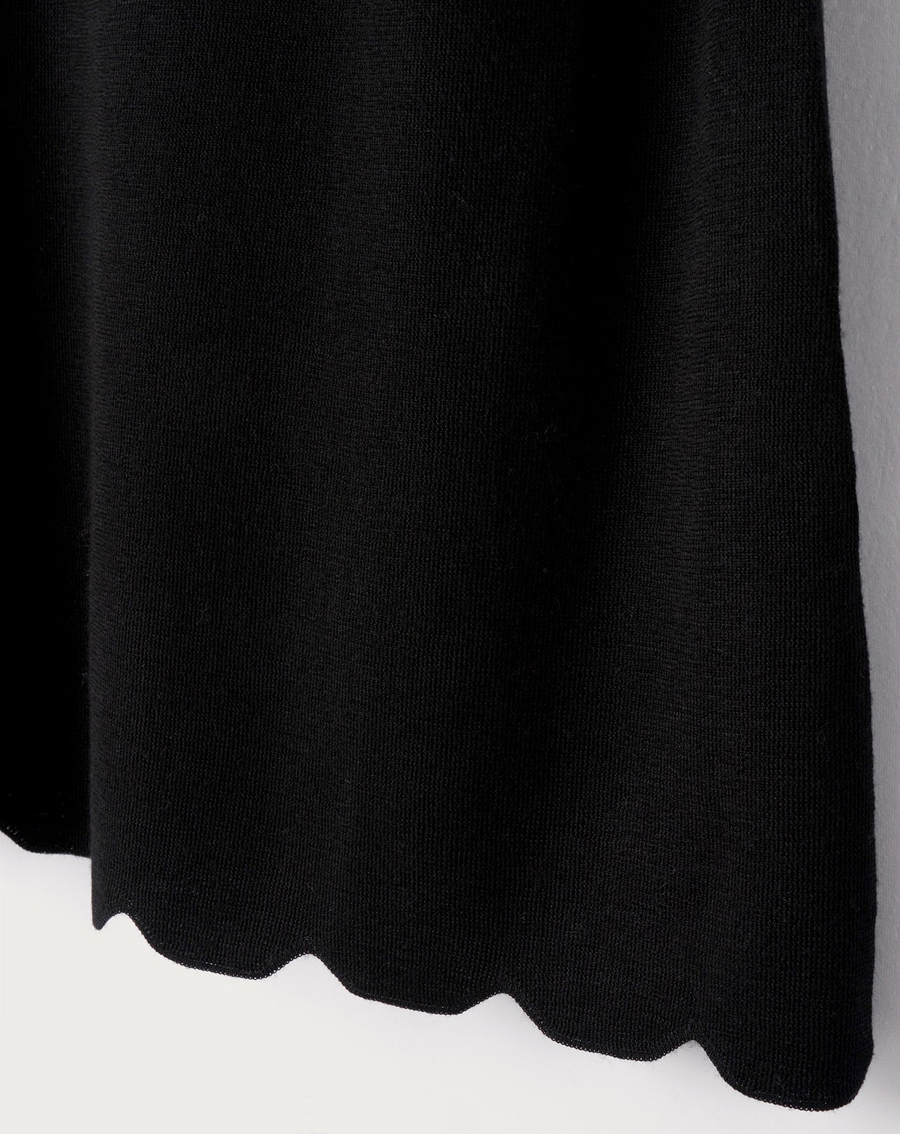 RECO110Robe À Bretelles Ultrafin Finition Fantaisie - Noir