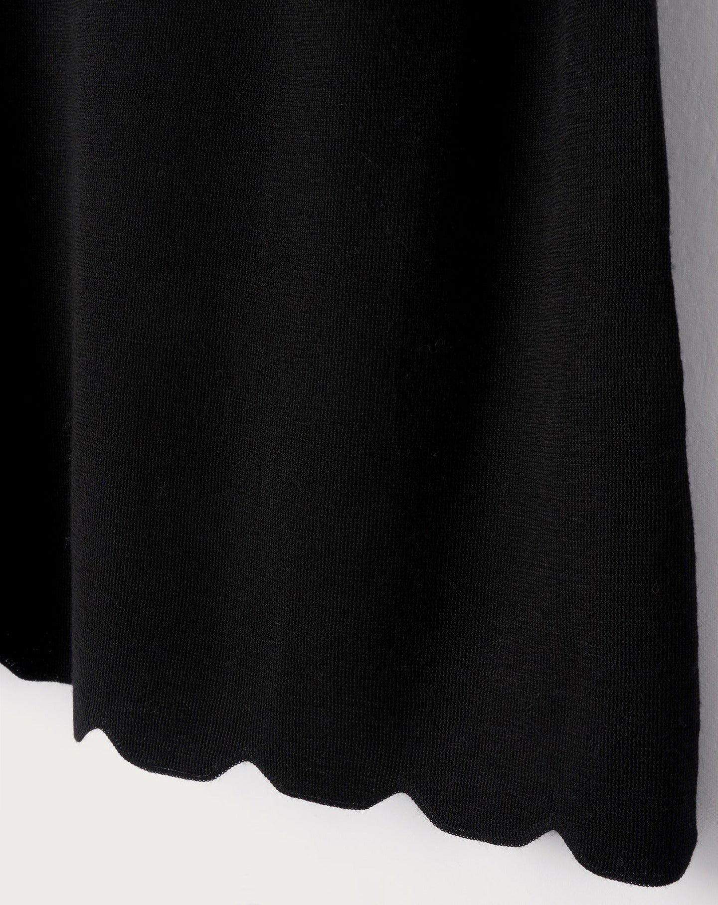 RECO110Robe À Bretelles Ultrafin Finition Fantaisie - Noir