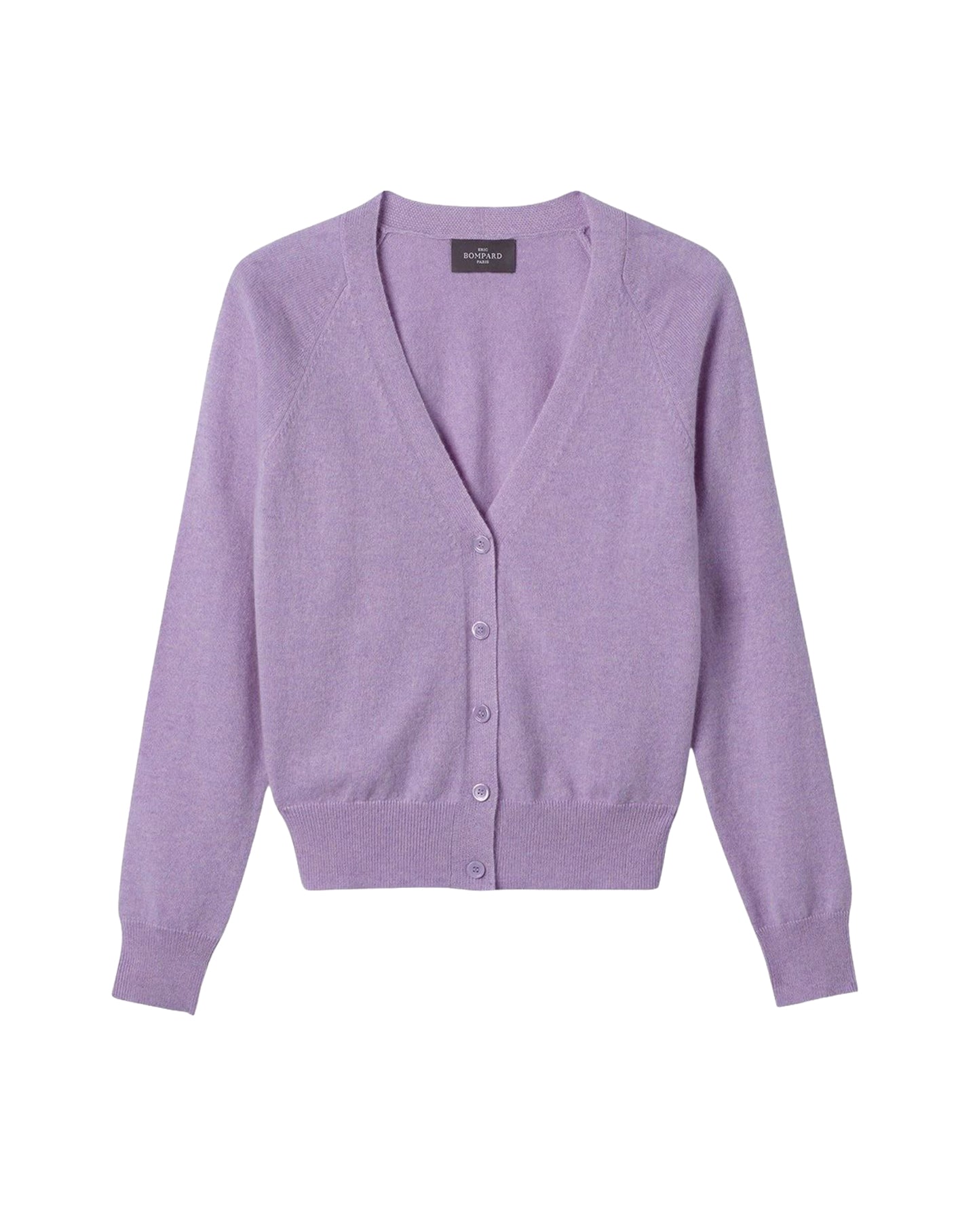 Raglan-sleeved cashmere cardigan - Lilibeth