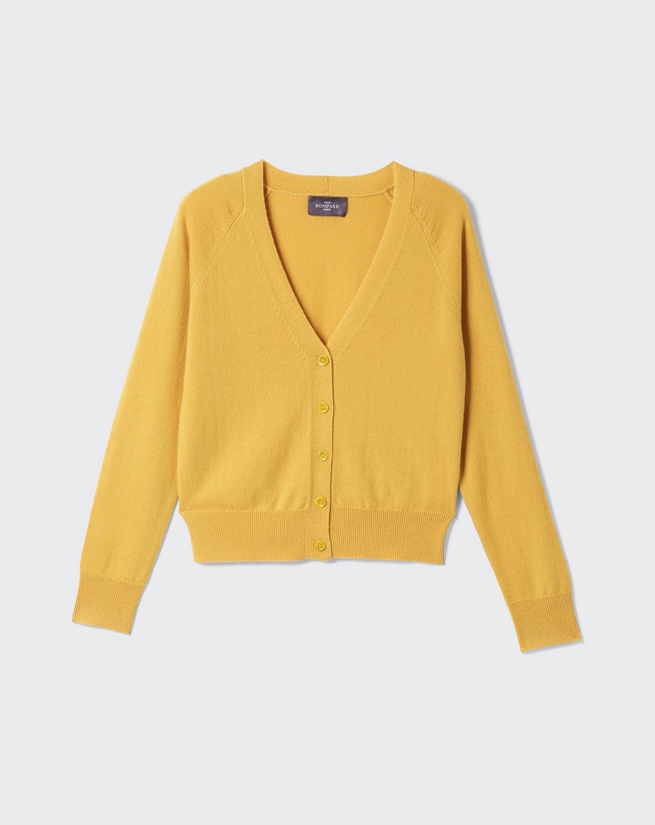 RECO115Gilet Manches Raglan - Jaune D'Or