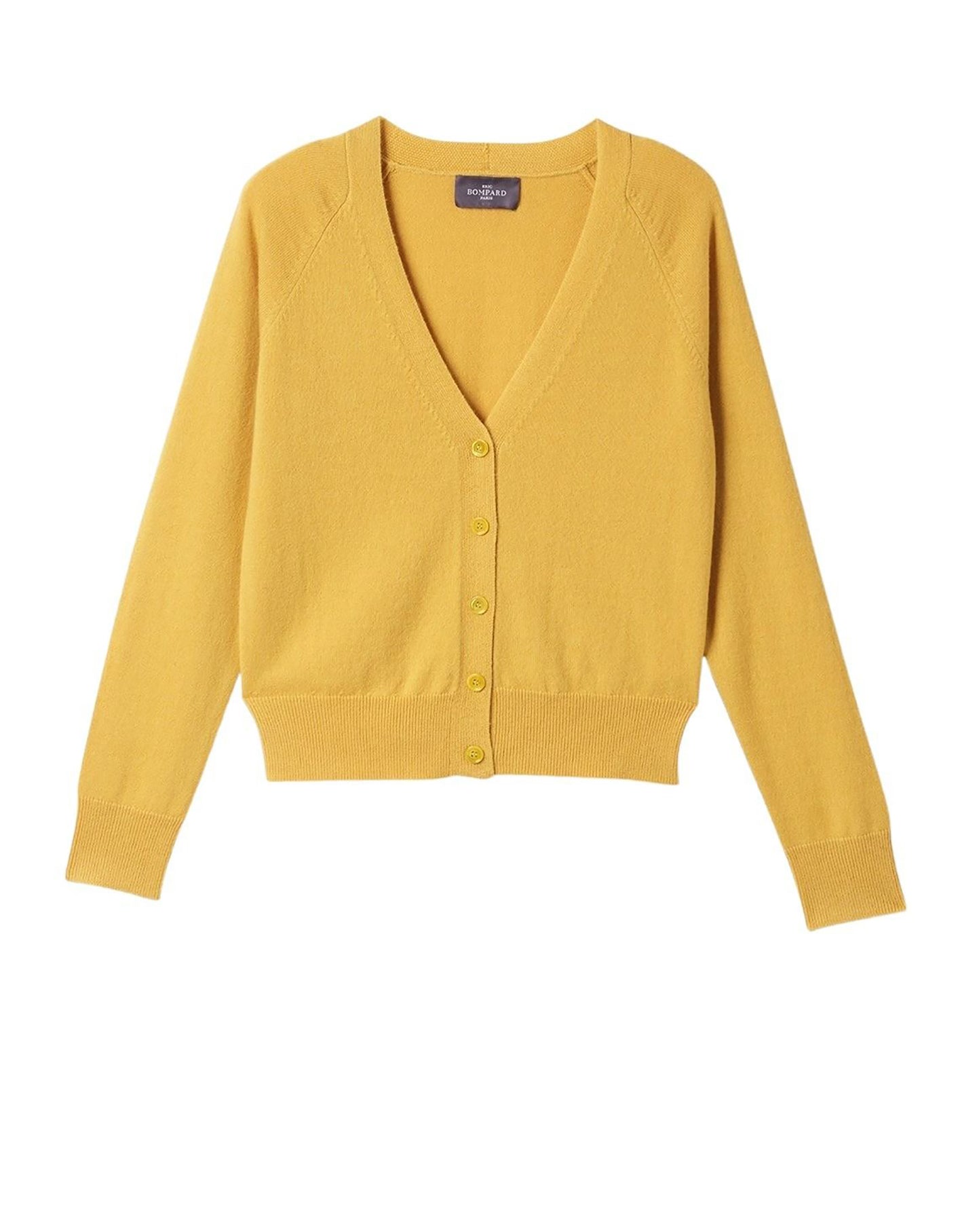 RECO115Gilet Manches Raglan - Jaune D'Or