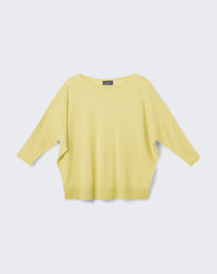 RECO115Pull Oversize - Jaune Buvard