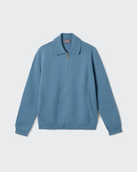 RECO190Veste Zippée Milano - Bleu Uniforme
