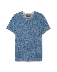 RECO90Col Rond Ultrafin Imprimé Aquarelle - Multicoloris