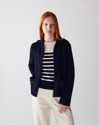 RECO220Veste Vareuse Zippée - Marine