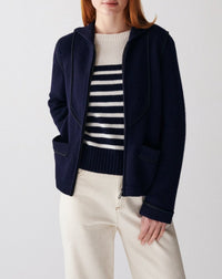 RECO220Veste Vareuse Zippée - Marine