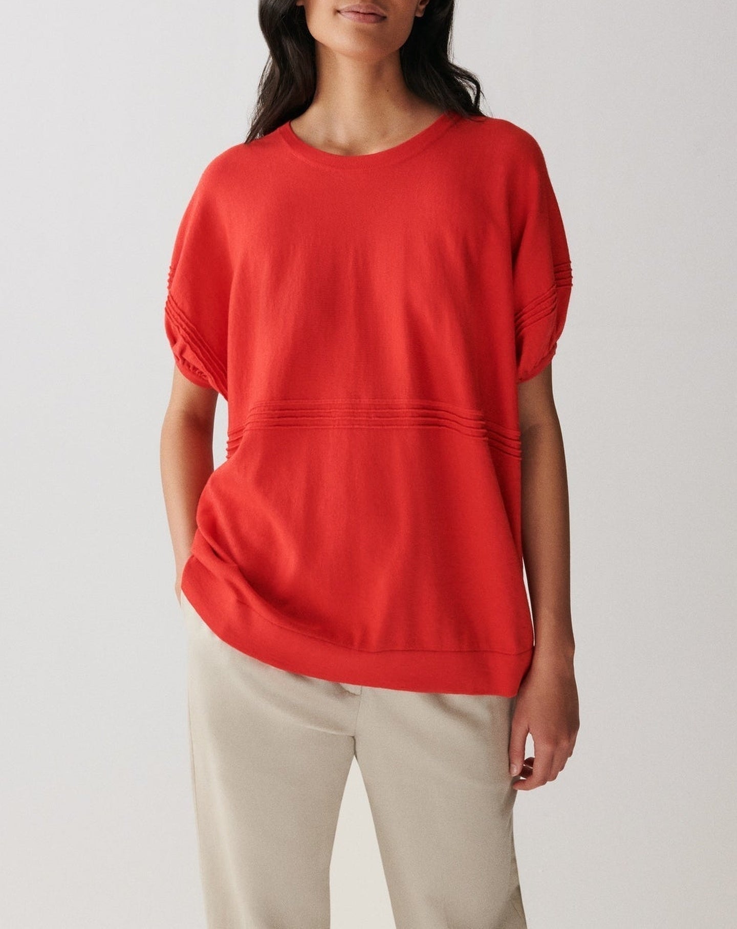 RECO95Blouse Amples - Rose Festival
