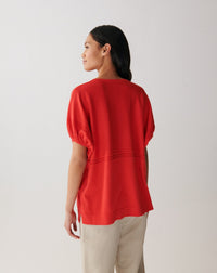 RECO95Blouse Amples - Rose Festival
