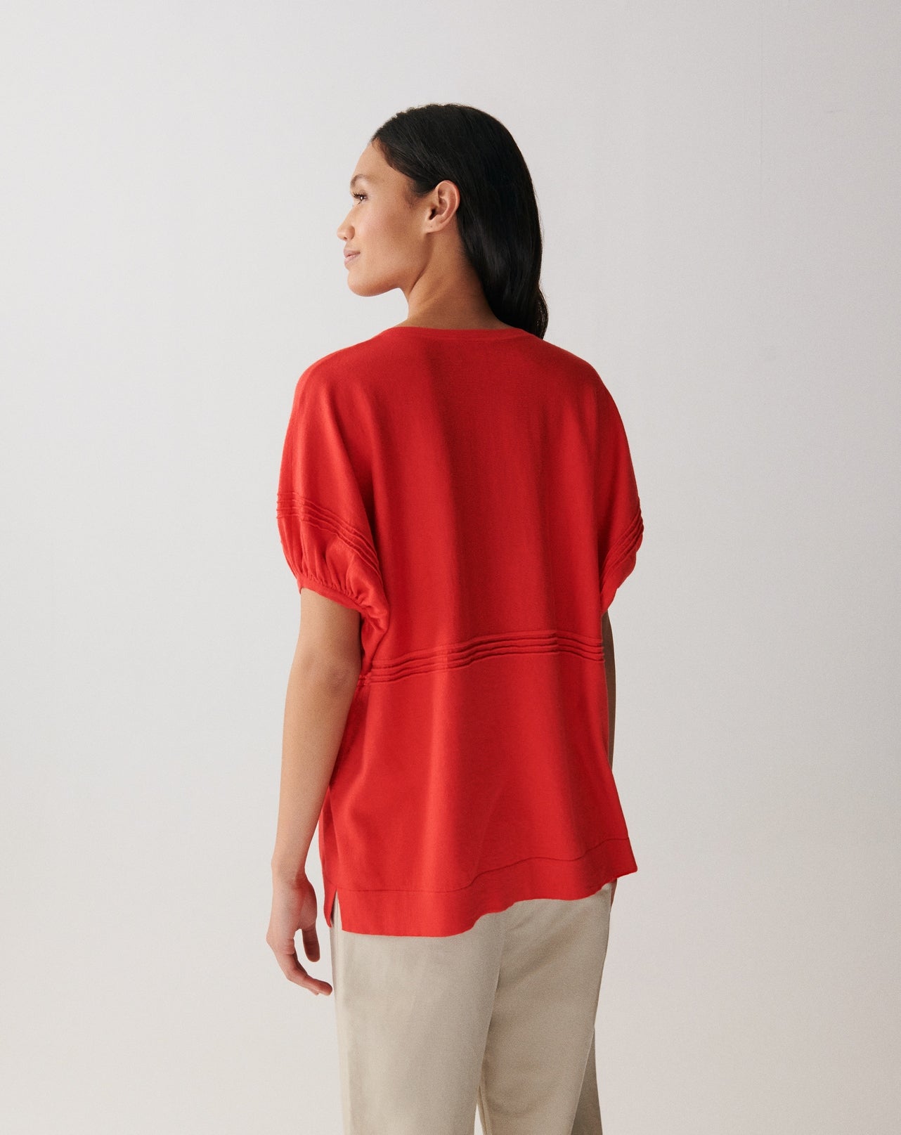 RECO95Blouse Amples - Rose Festival