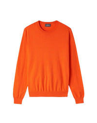 Cotton crew-neck jumper - Solaro