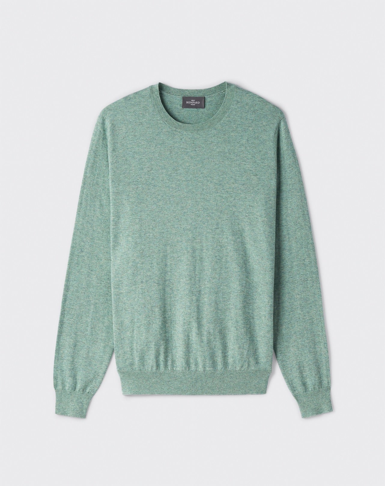 RECO155Pull Col Rond - Feuille
