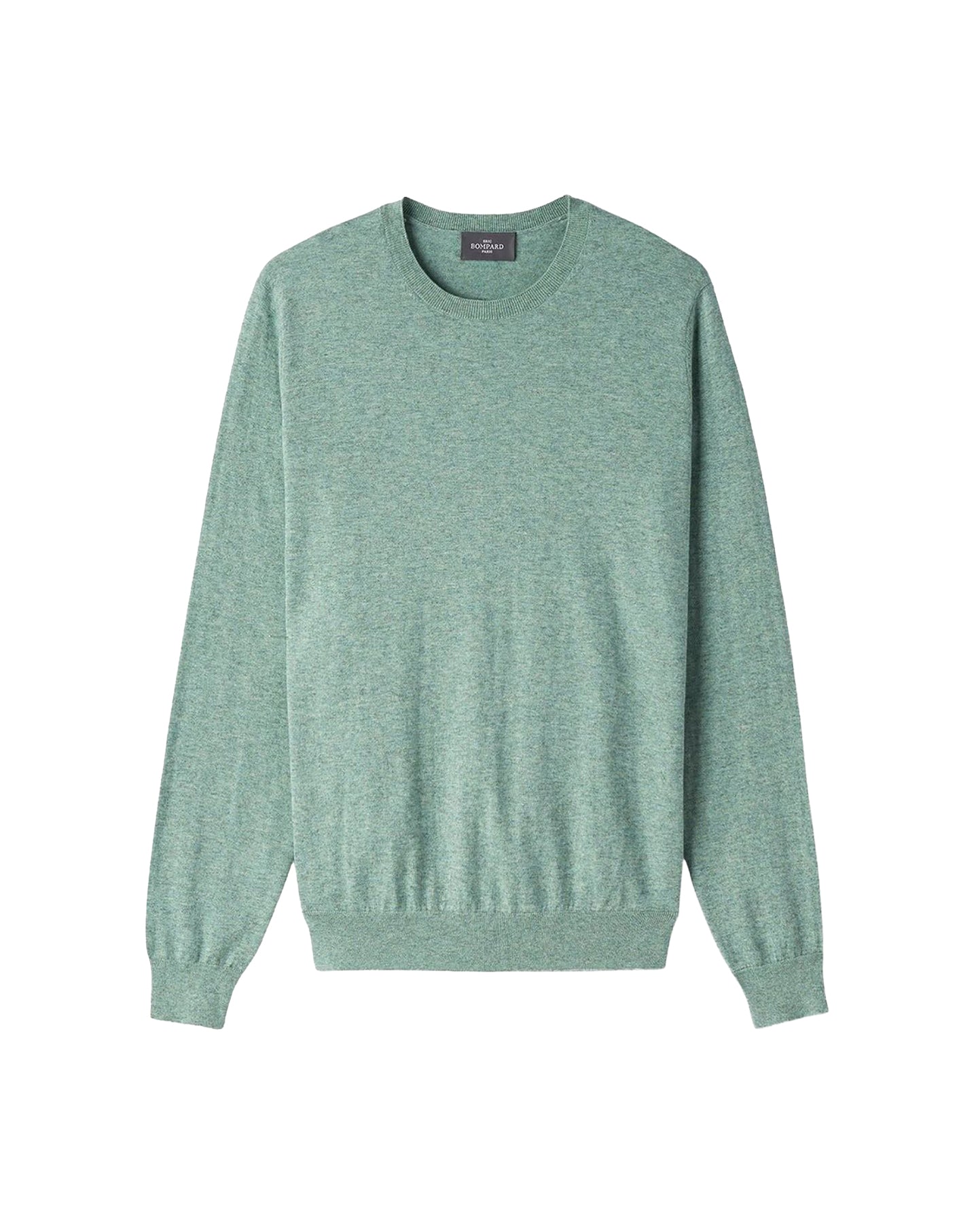 Cotton crew-neck jumper - Leaf