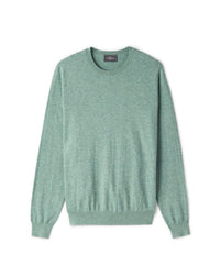 RECO155Pull Col Rond - Feuille