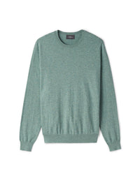 RECO155Pull Col Rond - Feuille
