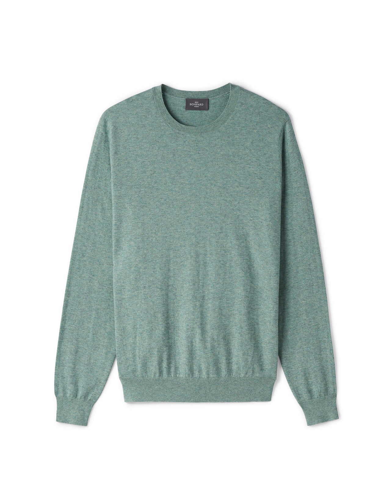 RECO155Pull Col Rond - Feuille