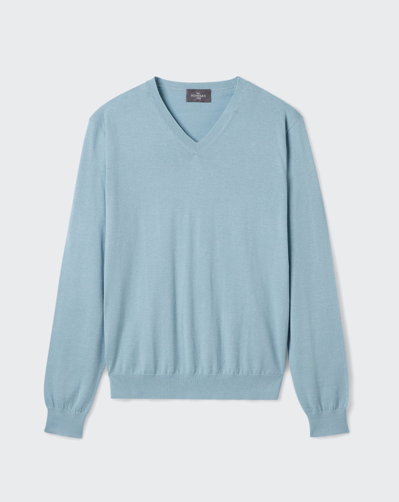 RECO105Pull V Uni - Bleu Glaz