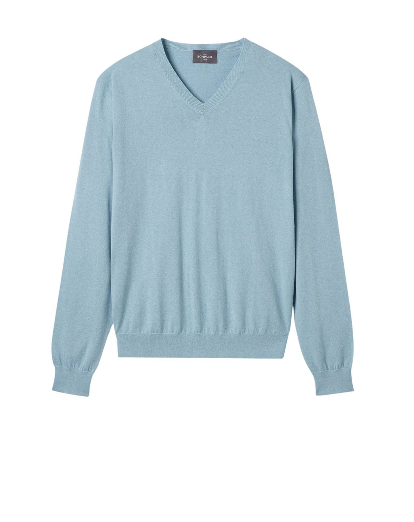 RECO105Pull V Uni - Bleu Glaz