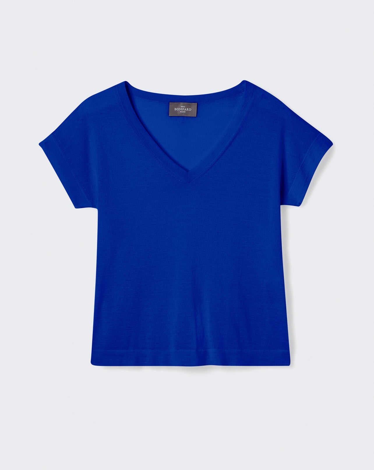 RECO70T-Shirt Col V - Bleu Delphinium