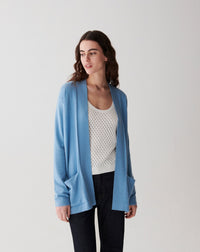 RECO160Veste Cosy - Bleu Glaz