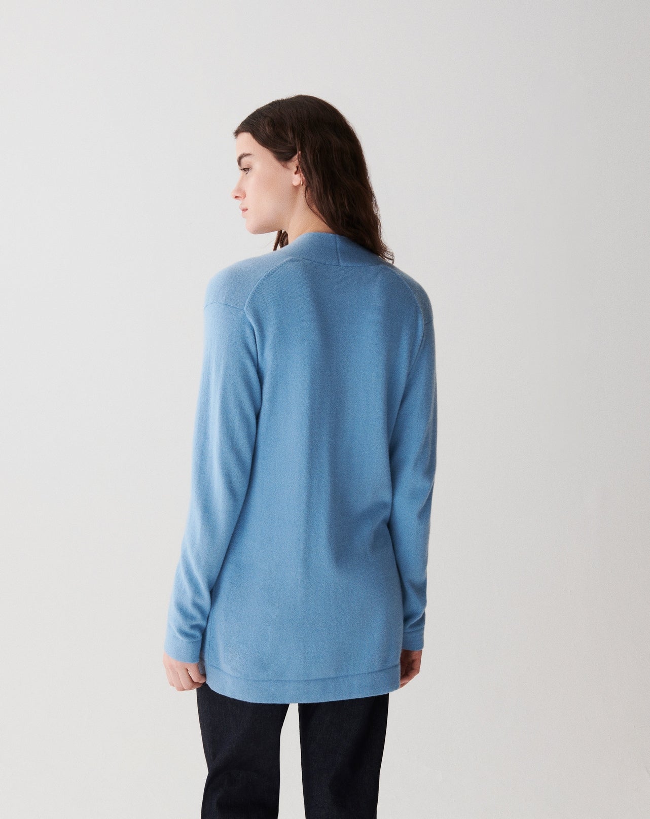 RECO160Veste Cosy - Bleu Glaz