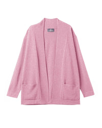Veste cosy en cachemire -  Rose Loukoum