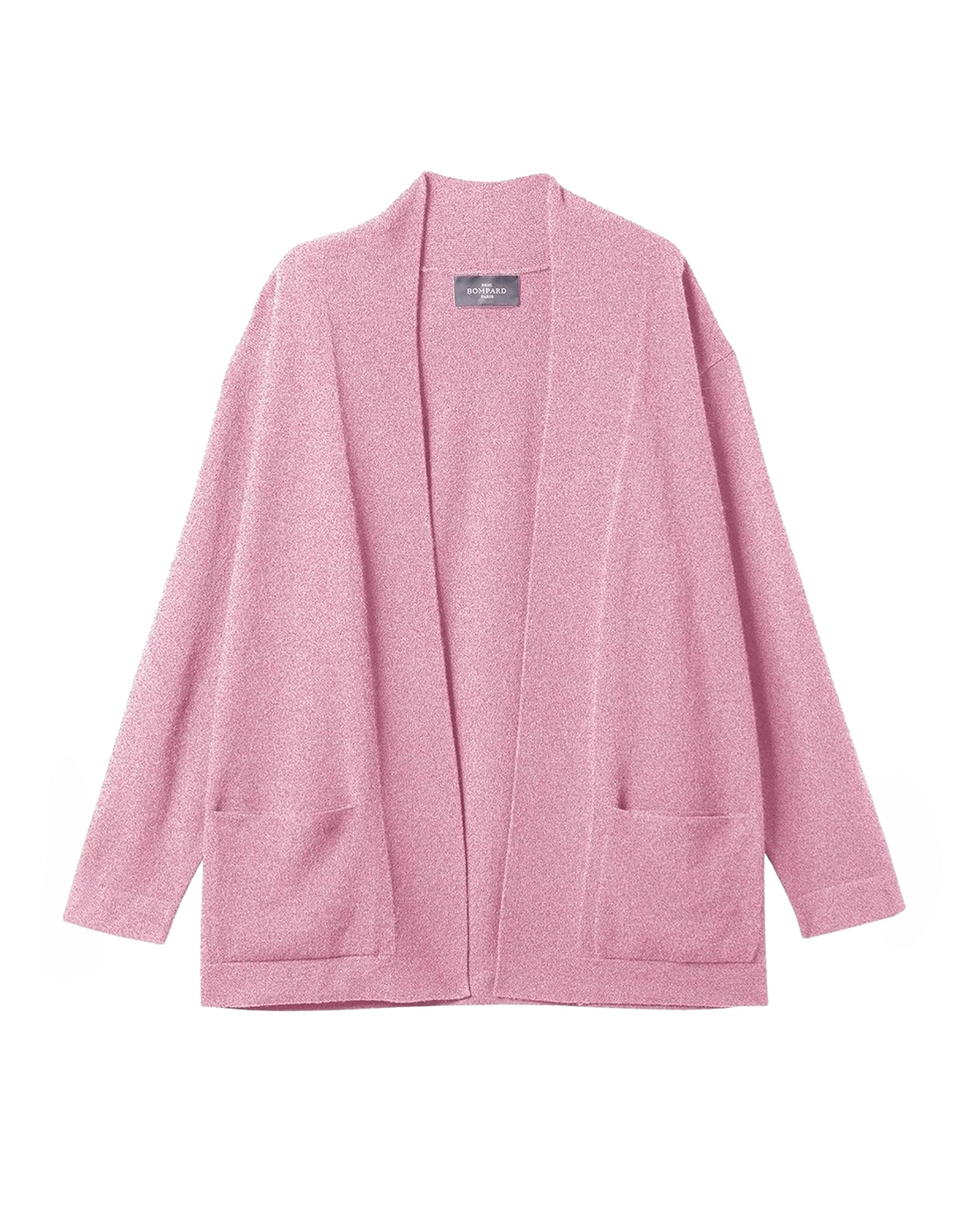 Veste cosy en cachemire -  Rose Loukoum