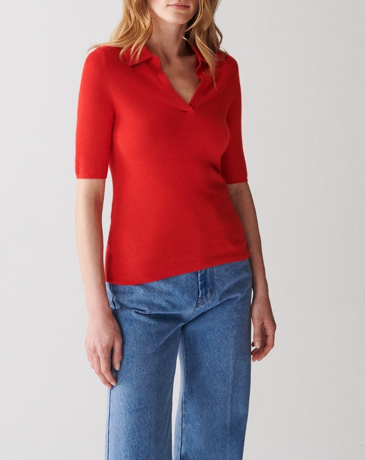 RECO110Polo Uni - Rose Tamaris