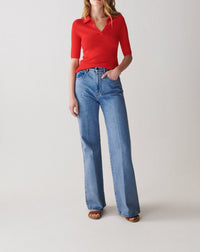 RECO110Polo Uni - Rose Tamaris