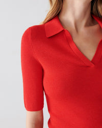 RECO110Polo Uni - Rose Tamaris